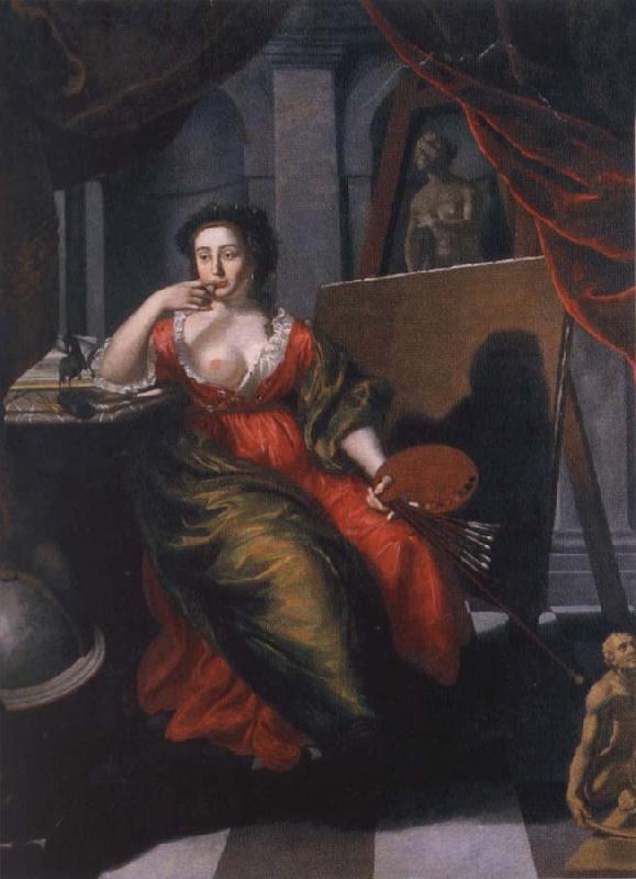 unknow artist Allegorical portrait of Annals Mary Ehrenstrahl